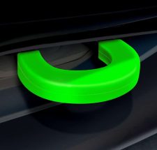 green Chevy Silverado 1500 Tow Hooks